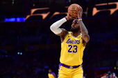 NBA: Cleveland Cavaliers at Los Angeles Lakers