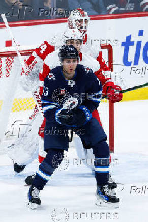 NHL: Detroit Red Wings at Winnipeg Jets