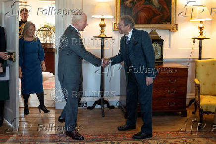 Britain's King Charles attends an event to celebrate the launch of The King's Foundation 35th anniversary, in Cumnock