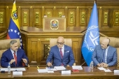 Fiscal de la Corte Penal Internacional (CPI), Karim Khan, se rene con Fiscal General de la Venezuela y Presidente de la Asamblea Nacional