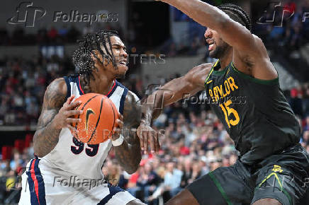 NCAA Basketball: Baylor at Gonzaga