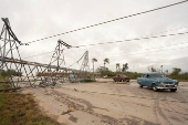 Aftermath of Hurricane Rafael's landfall in Cuba