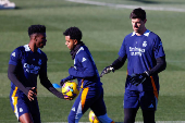 Entrenamiento del Real Madrid