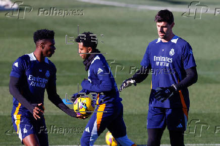 Entrenamiento del Real Madrid