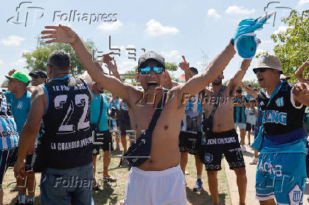 Aficionados llegan a la final de la Copa Sudamericana