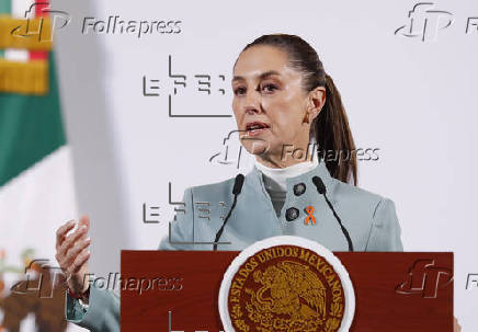 Conferencia de prensa de la presidenta de Mxico Claudia Sheinbaum