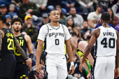 NBA: San Antonio Spurs at Utah Jazz