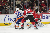 NHL: New York Islanders at Chicago Blackhawks