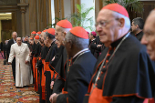 Audiencia de felicitacin de Navidad a la Curia romana