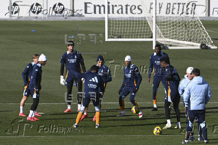 Entrenamiento del Real Madrid