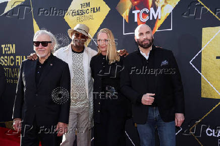 Screening for the 30th anniversary of Pulp Fiction, in Los Angeles
