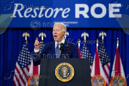 U.S. President Joe Biden visits Tampa, Florida