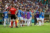 SALVADOR, BA, 20.11.2024-BAHIA (BA) X PALMEIRAS (SP)