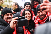 Protest in Wolfsburg supporting a third round of negotiations between IG Metall and Volkswagen