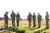 Prince of Wales visits Welsh Guards