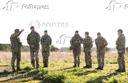 Prince of Wales visits Welsh Guards