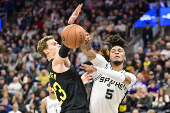 NBA: San Antonio Spurs at Utah Jazz