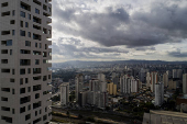 Edifcio Platina, no bairro do Tatuap, considerado o prdio mais alto de SP