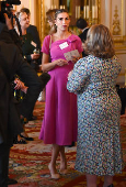 Britain's Queen Camilla recognising those who support survivors of sexual assault in London