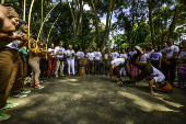 Encontro de Capoeira de Angola no Parque da Cidade