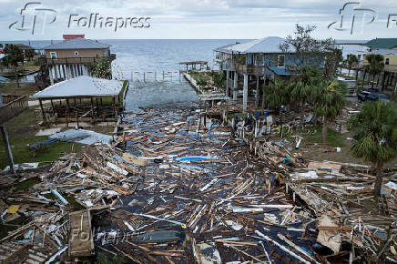 Aftermath of Hurricane Helene in Florida