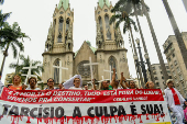 Ato contra violncia polcial em SP