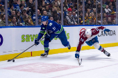 NHL: Colorado Avalanche at Vancouver Canucks