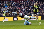 English Premier League - Aston Villa vs Manchester City