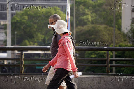 Movimentao no Viaduto do Ch