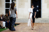 Gabriela Hearst Spring/Summer 2025 collection at Paris Fashion Week