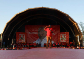 Mozambique opposition party Frelimo holds final rally ahead of election