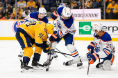 NHL: Edmonton Oilers at Nashville Predators