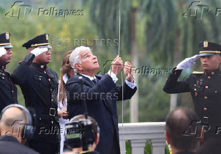 25th anniversary Ceremony on the day the U.S. ceded control of the Panama Canal to Panama