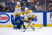 NHL: Nashville Predators at Vancouver Canucks