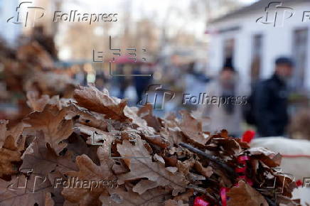 Orthodox Christmas preparations in Belgrade