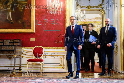 Austrian president meets Freedom Party of Austria chairman in Vienna