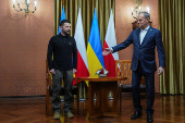 Ukraine's President Zelenskiy visits Poland