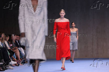 Carolina Herrera Spring/Summer 2025 collection during New York Fashion Week in New York City