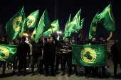 Protest against the killing of Hezbollah leader Hassan Nasrallah in Karbala