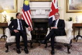 Prime Minister of Malaysia Anwar Ibrahim visits London