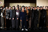 Emporio Armani Fall-Winter 2025/2026 menswear collection during Milan Fashion Week