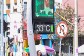 Termmetros marcam 33 graus na zona sul de So Paulo