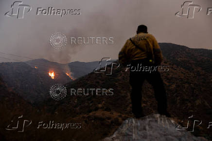 Line Fire in San Bernardino County