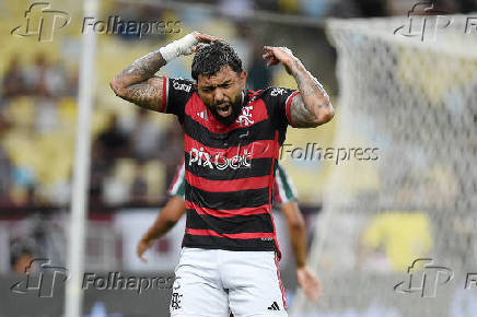 Partida entre Flamengo e Fluminense pelo Campeonato Brasileiro 2024.