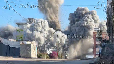 Israeli strike in Nuseirat refugee camp