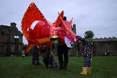 Bolsover Lantern Parade in Derbyshire