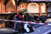 At least two dead and scores injured following vehicle-ramming attack on Christmas market