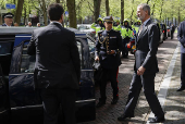 Rey Felipe VI visita el Senado de Pases Bajos en La Haya