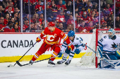 NHL: San Jose Sharks at Calgary Flames