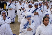 Feast of Christ prayer in Kolkata, India